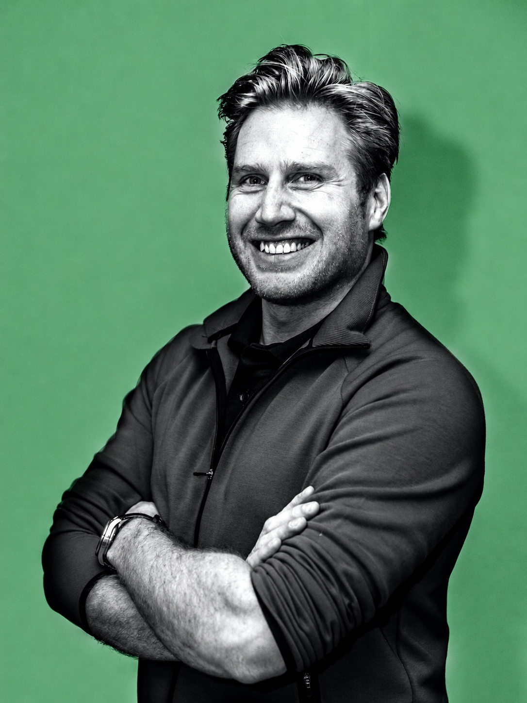 Portret van Dedde de Vries